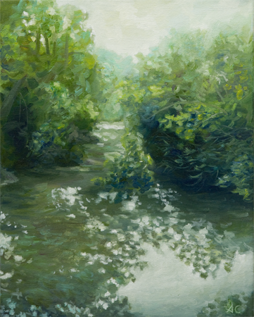 Barton Springs IV by artist Alyssa Creagh